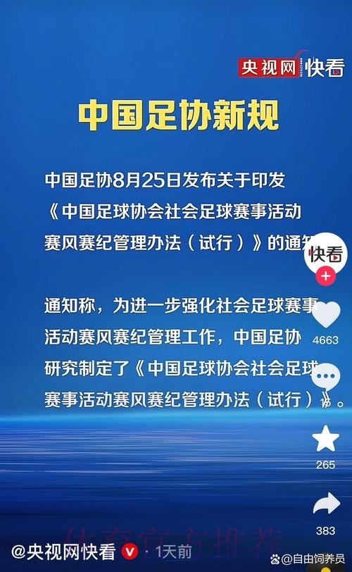 中国足球系列报道之六：竞赛管理与国际标准进一步接轨